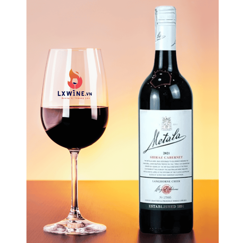 Rượu vang đỏ Úc Metala Shiraz Cabernet 2021 - Đỉnh cao hương vị, đạt giải thưởng quốc tế